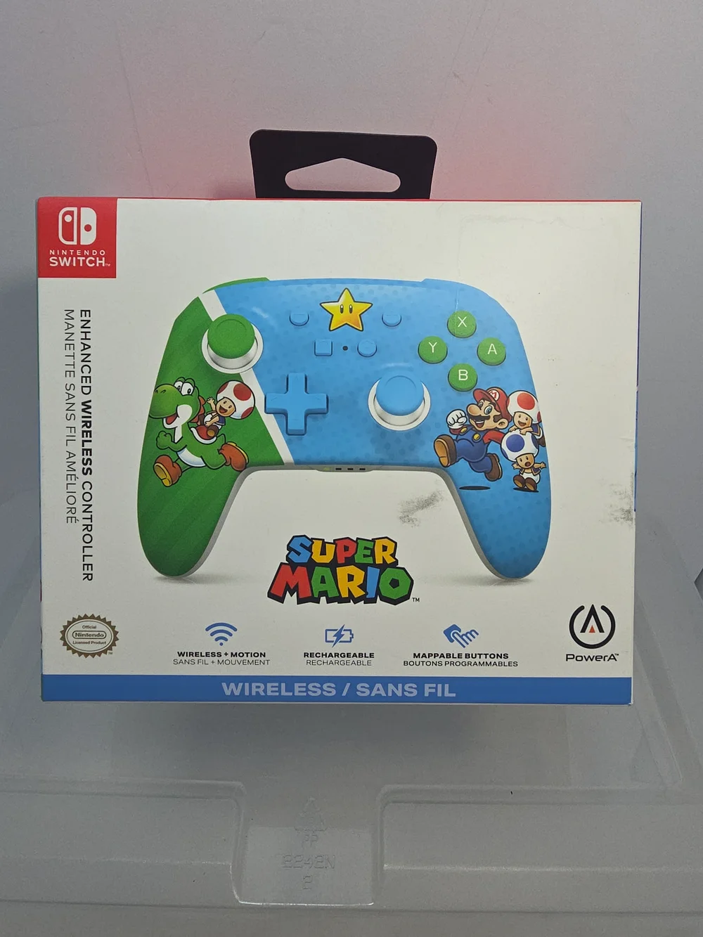 PowerA Enhanced Wireless Controller for Nintendo Switch - Super Star Friends (AB